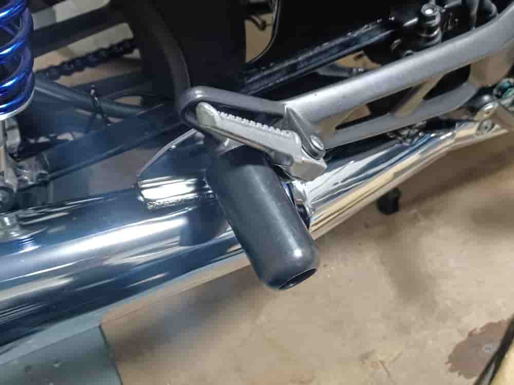 GB350(GB350S)のマフラーを保護するアイテムの使い方を紹介 | チェス犬